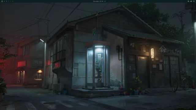 Empty desktop