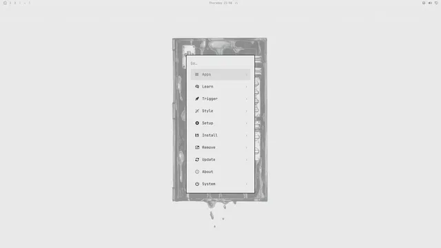 Omarchy menu