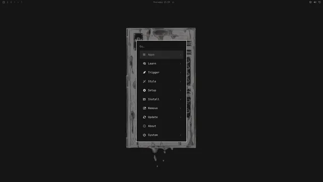 Omarchy menu