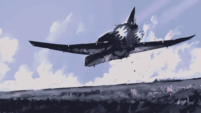 Lavender wallpaper: plane purple
