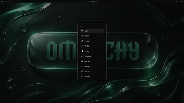 Omarchy menu