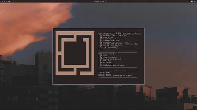 About window