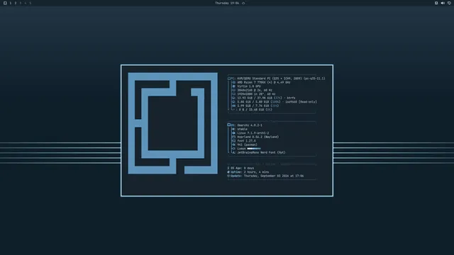 About window