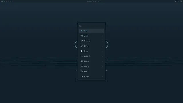 Omarchy menu