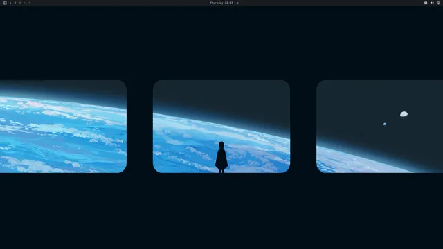 Empty desktop