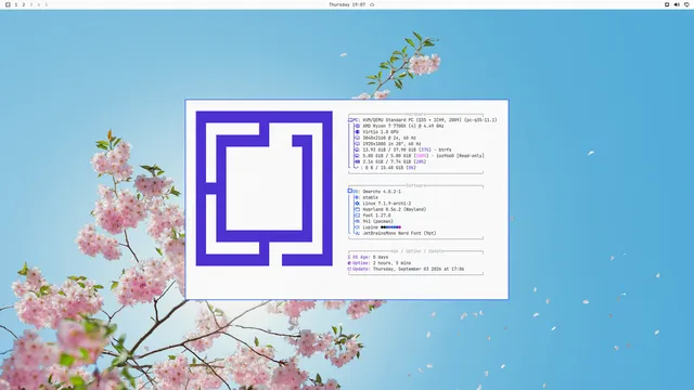 About window