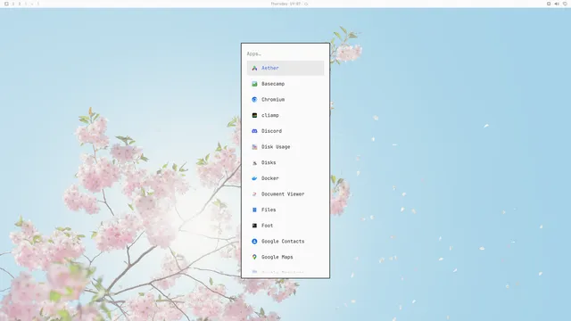 App launcher