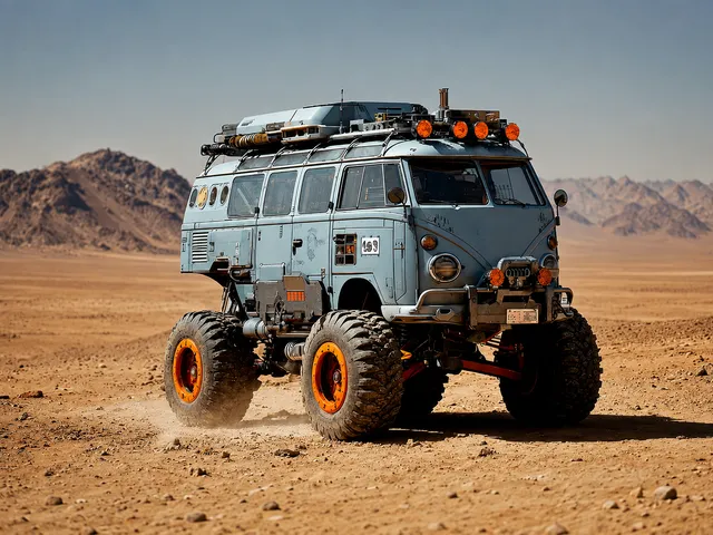 Machineviolence wallpaper: expedition van 4x3 4K