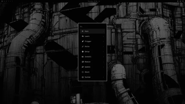 Omarchy menu