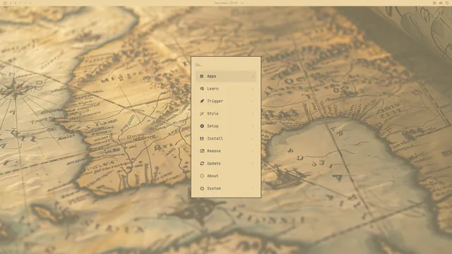 Omarchy menu