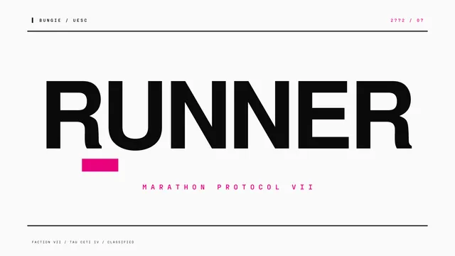 Marathon Light wallpaper: runner mark