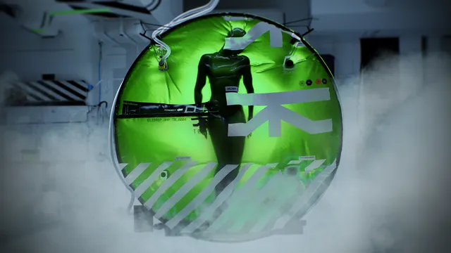 Marathon Light wallpaper: green circle