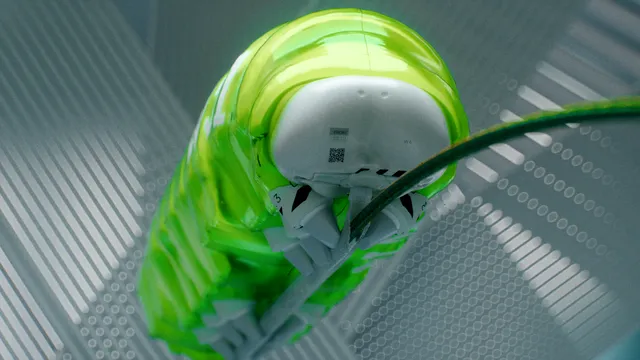 Marathon Light wallpaper: green pod grid