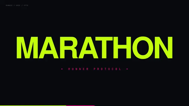 Marathon wallpaper: runner mark