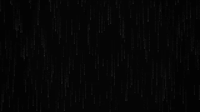 Matrix wallpaper: mono rain