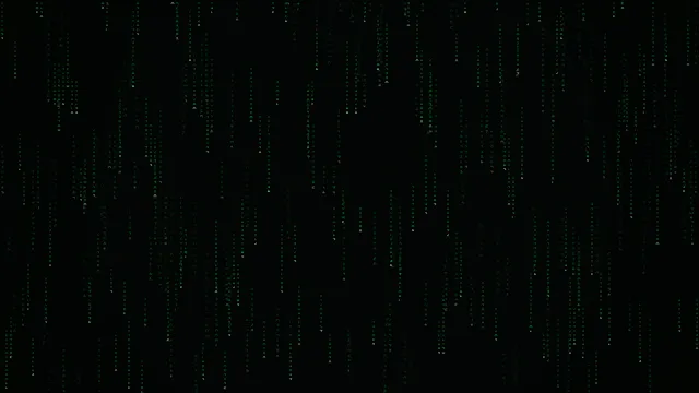 Matrix wallpaper: falling code