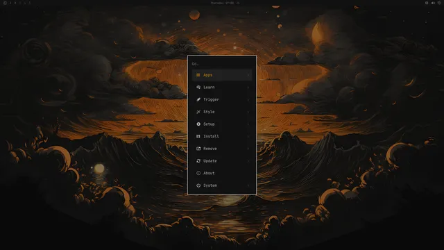 Omarchy menu