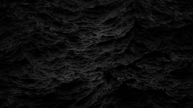 Matte Black wallpaper: dark waters