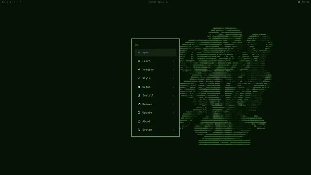 Omarchy menu