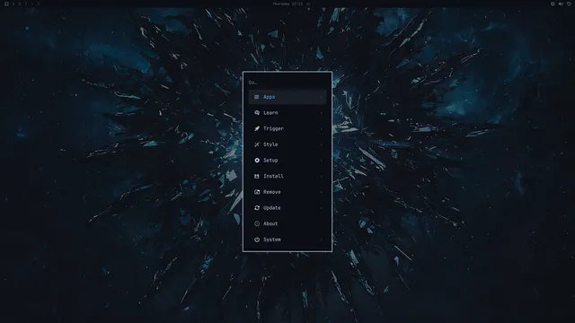 Omarchy menu