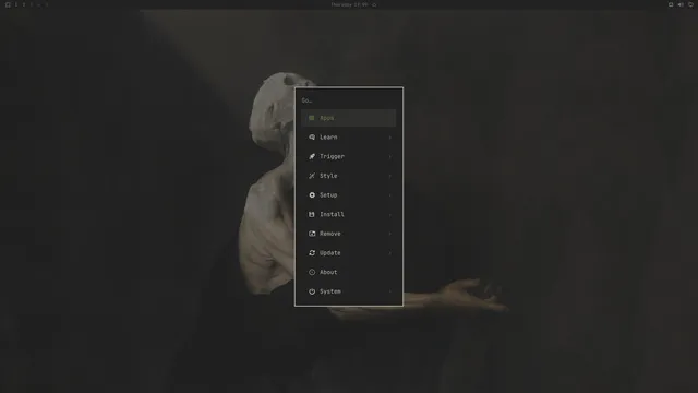 Omarchy menu