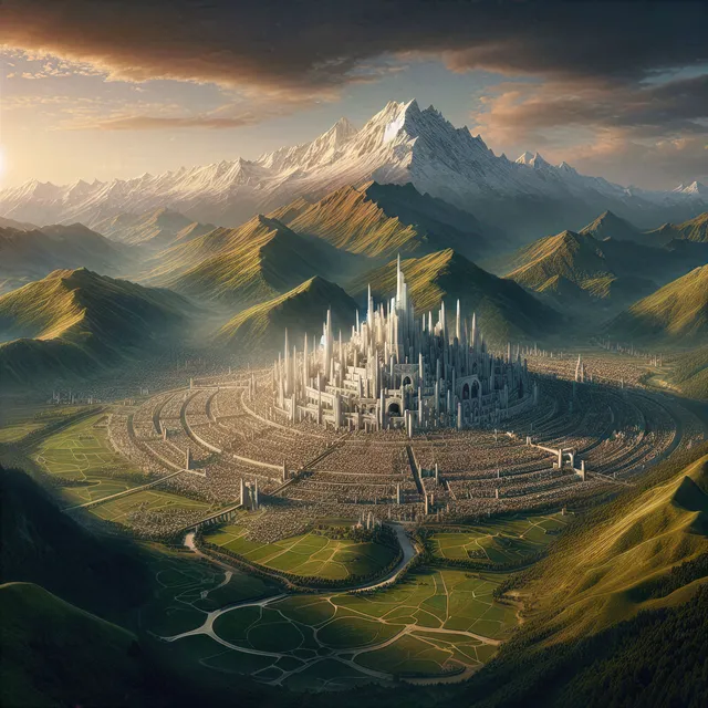 Middle Earth wallpaper: minas tirith