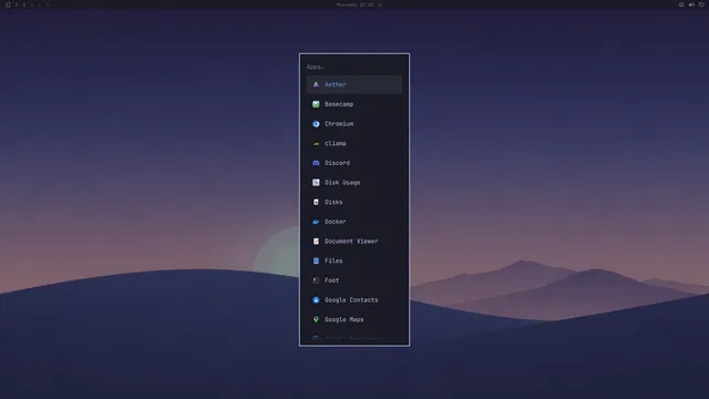 App launcher