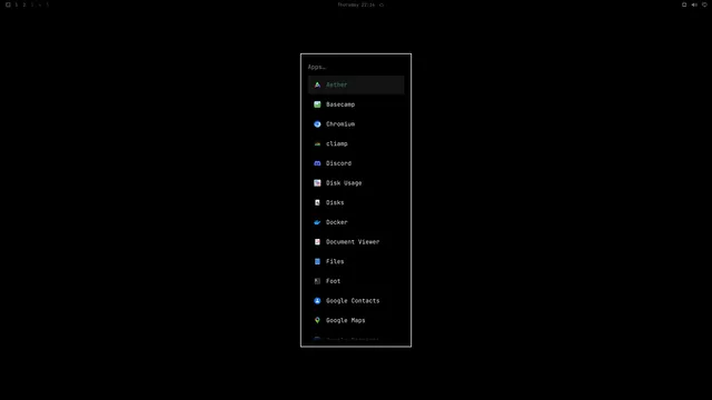 App launcher