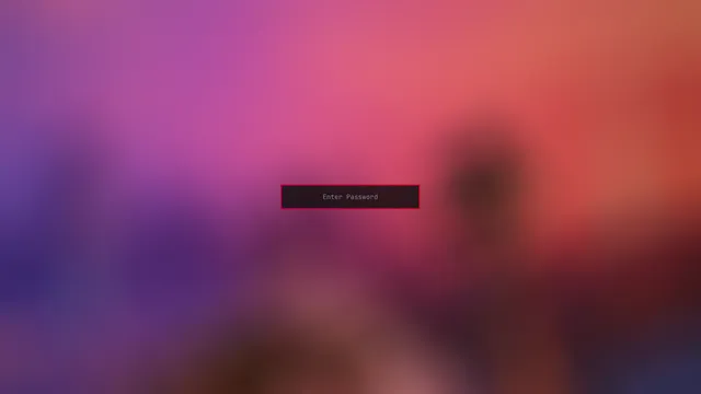 Lock screen