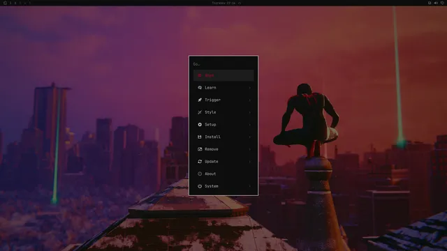 Omarchy menu