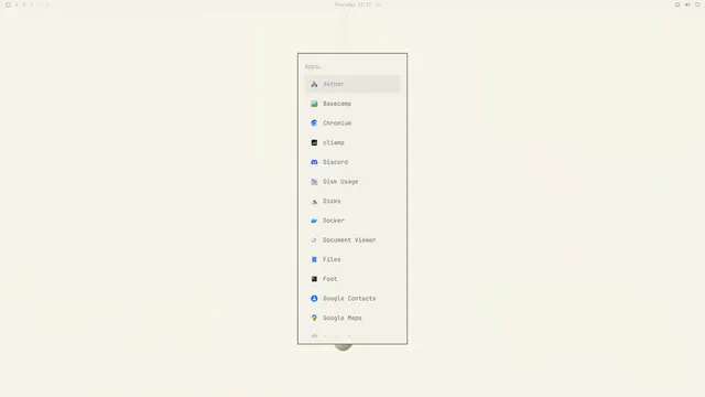 App launcher