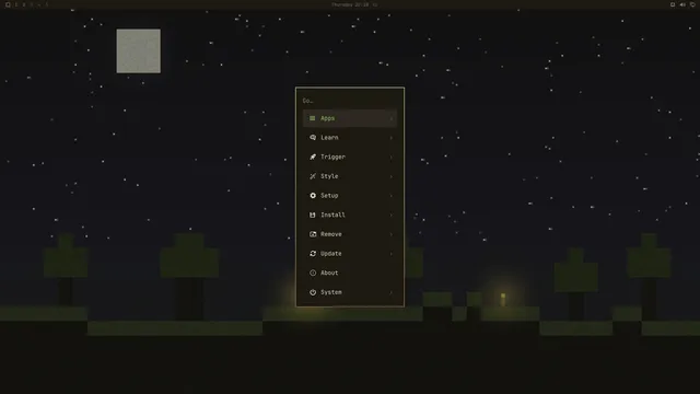 Omarchy menu