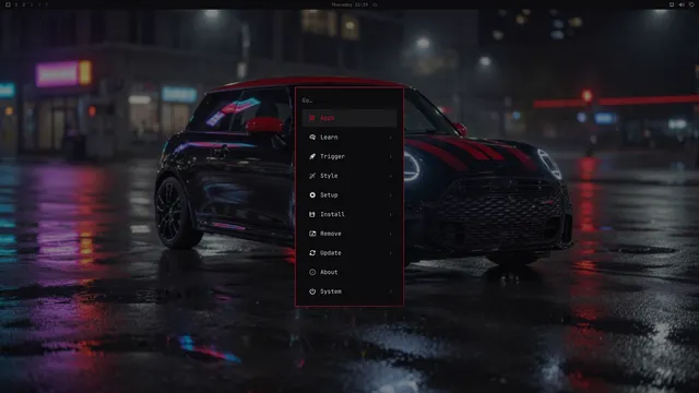 Omarchy menu