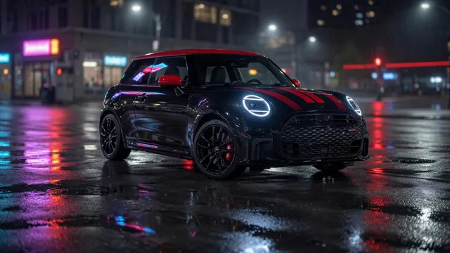 Mini Jcw wallpaper: midnight rain