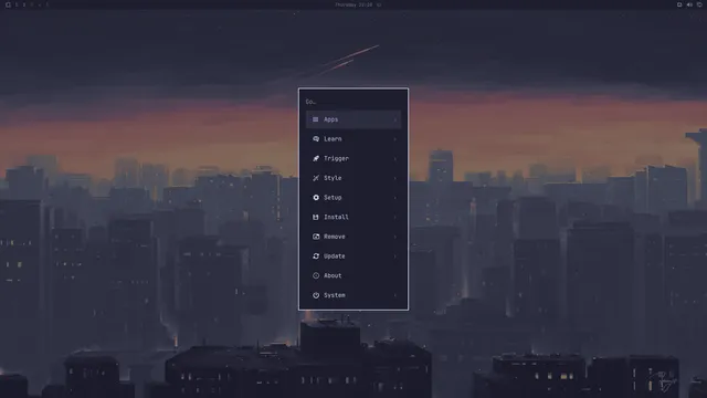 Omarchy menu