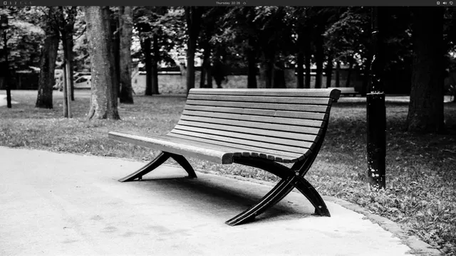 Empty desktop