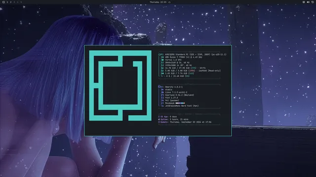 About window
