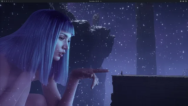 Empty desktop