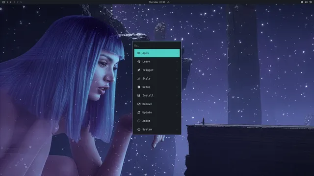 Omarchy menu