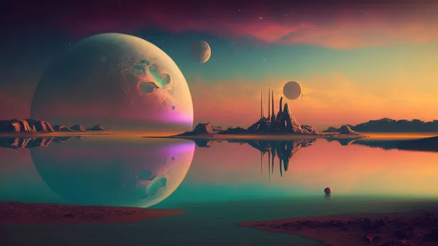 Moon Orbit wallpaper: moon orbit 4K 1