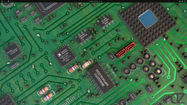 Empty desktop