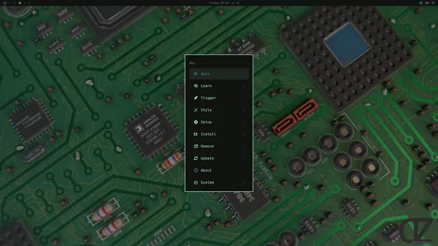 Omarchy menu