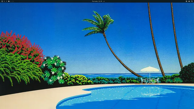 Empty desktop
