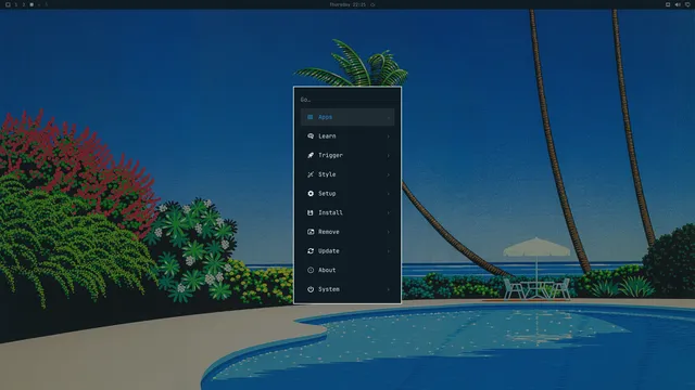 Omarchy menu