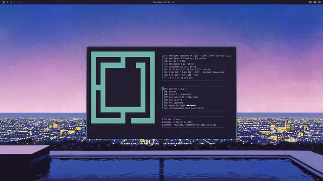 About window