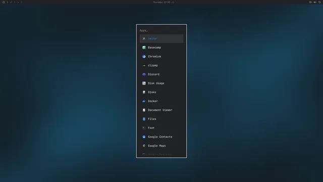 App launcher