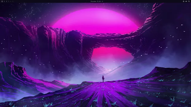 Empty desktop