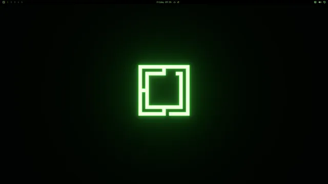 Empty desktop