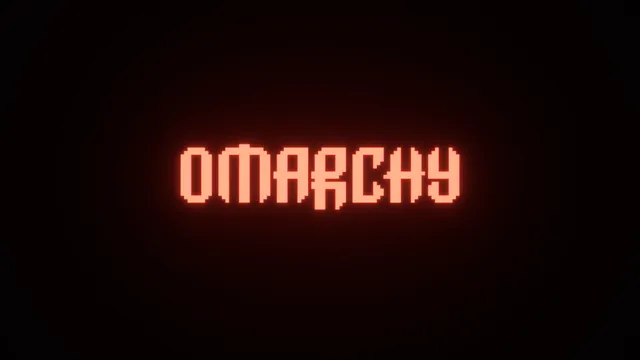 Neon Glow wallpaper: hot coral wordmark 4k
