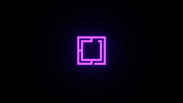 Neon Glow wallpaper: ultraviolet logo 4k